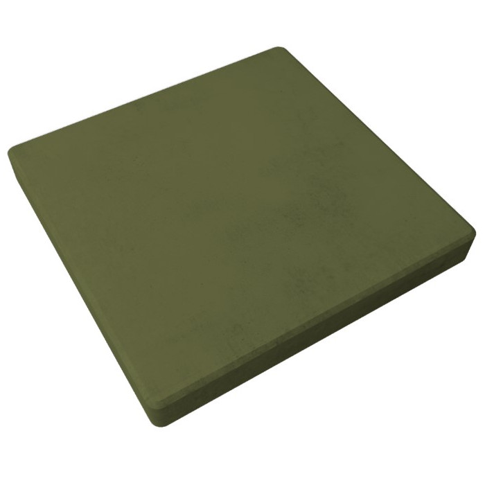 Квадратная тротуарная плитка 500х500х40 Зеленый